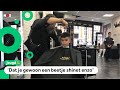 Drukte bij kappers voor het Suikerfeest