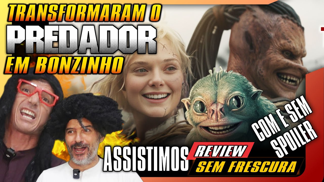 🤦‍♂️ ASSISTIMOS PREDADOR TERRAS SELVAGENS E DEIXARAM ELE BONZINHO? Sem e COM SPOILER #review