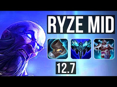 RYZE vs AZIR (MID) | 8/1/8 | KR Grandmaster | 12.7