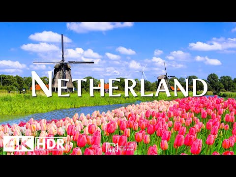 Spring Netherlands 4K Ultra HD • Stunning Footage, Scenic Relaxation Film with Calming Music