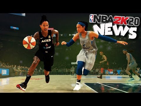 NBA 2K20 News #39 - WNBA Gameplay / Woman's MyCareer Storyline?