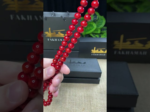 سبحة مسكي كرزي - 51 خرزة