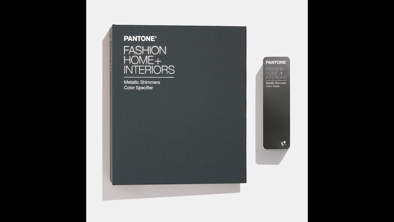 PANTONE - Fashion, Home + Interiors (FHI) Metallic Shimmers Color Specifier and Guide - 2020