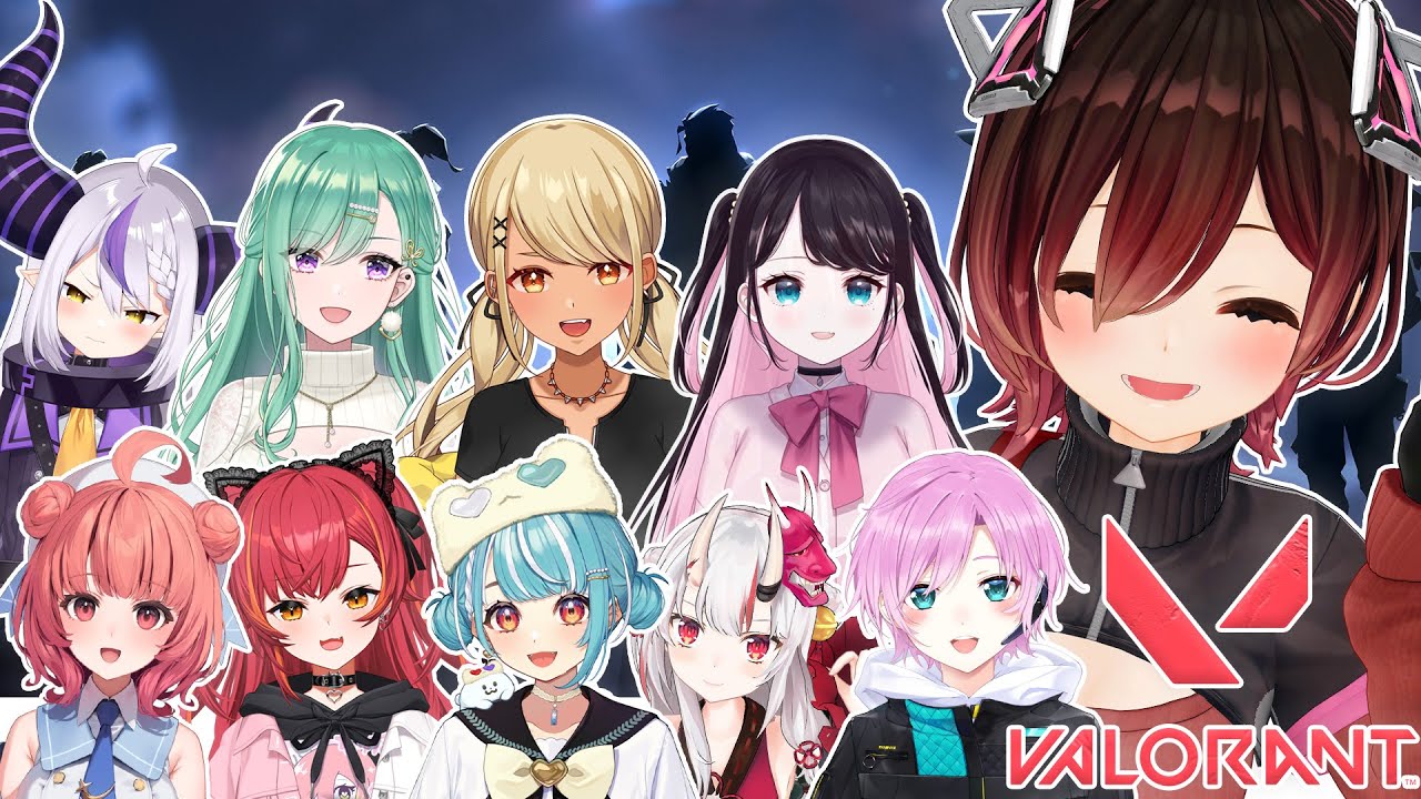 【 VALORANT】女子カスタム⸜(。˃ ᵕ ˂ )⸝#にじほろすぽ【ロボ子さん /ホロライブ】