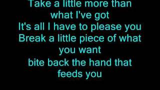 The All American Rejects - Bite Back with lyrics