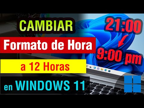 How to change the time in Windows 11 to 12 hours | Change format from 24 to 12 hours in Windows 1...