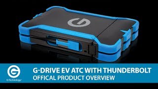 Video thumbnail for G-DRIVE ev ATC with Thunderbolt | Official Product Overview by SanDisk Professional