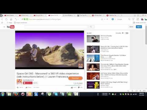 Space Girl 360   Marooned! a 360 VR video experience see instructions below Lauren Francesca ffatass