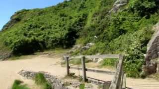Broad Haven Beach near Pembroke in Pembrokeshire Wales 2
