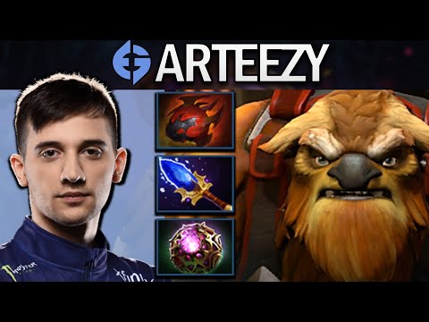 Earthshaker Dota 2 Gameplay EG.Arteezy with Aghanims and Octarine - TI12