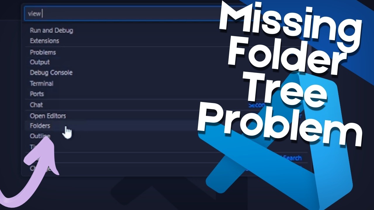 How to Fix Missing Folder Tree in VS Code | File Explorer Not Showing