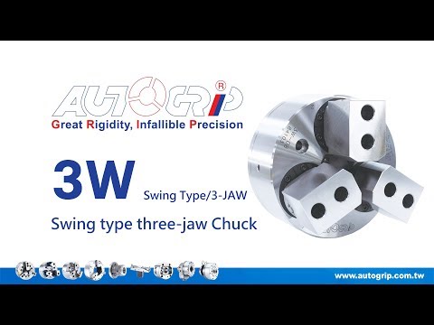 Swing Type 3 Jaw Power Chuck