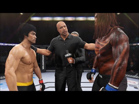 Bruce Lee vs. Desert Scorpion - EA Sports UFC 4 - Epic Fight