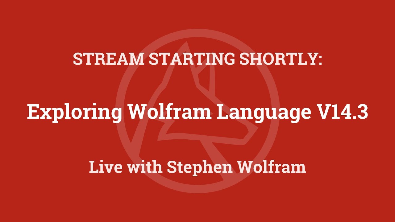 Exploring Wolfram Language V14.3