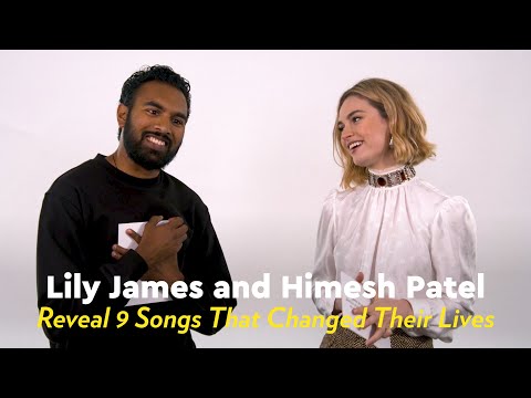 Lily James and Himesh Patel Reveal 9 Songs That Changed Their Lives | POPSUGAR Pop Quiz