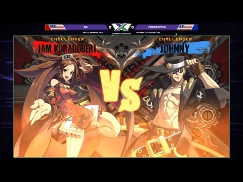 F@X 245 GGXRD2 - RK (Jam) Vs. fourerfive (Johnny) Guilty Gear XRD Rev 2 Winners Quarters