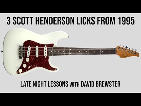 3 Scott Henderson Licks From 1995
