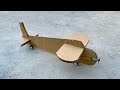 How To Make A Cardboard Airplane Fun Simple DIY Project Cardboard Airplane