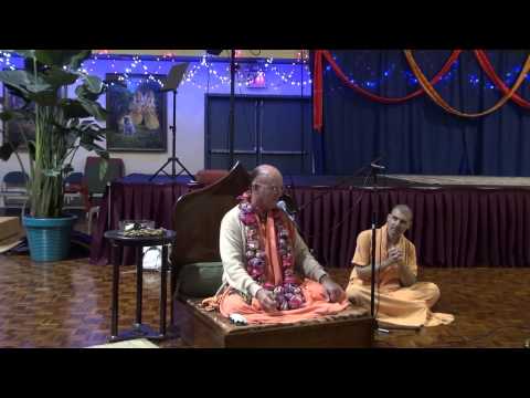 Initiation Ceremony in ISKCON NY June 07, 2012 with His Holiness Indradyumna Swami