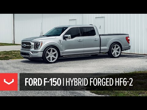 Lowered Ford F-150 | Vossen Hybrid Forged HF6-2 Wheel