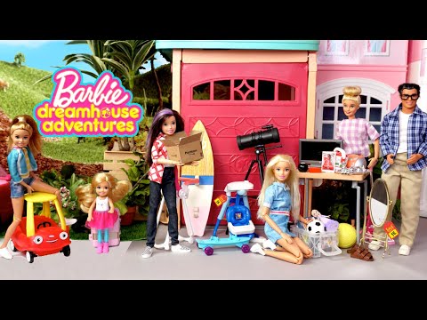 Barbie Dreamhouse Adventures Clean Up Garage Sale Story