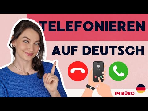 Telefonieren auf Deutsch | Deutsch im Büro
