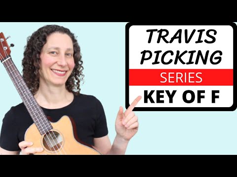 Beautiful Ukulele Travis Picking Melody In Key Of F 🎵 Fingerpicking Tutorial With Tabs