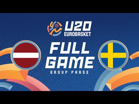 Group Phase | Latvia v Sweden | Full Basketball Game | FIBA U20 Women's EuroBasket 2025