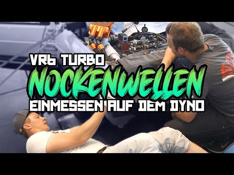 VR6 Nockenwellen einmessen auf dem Prüfstand mit ersten Verlusten an Marius Golf! | Philipp Kaess |