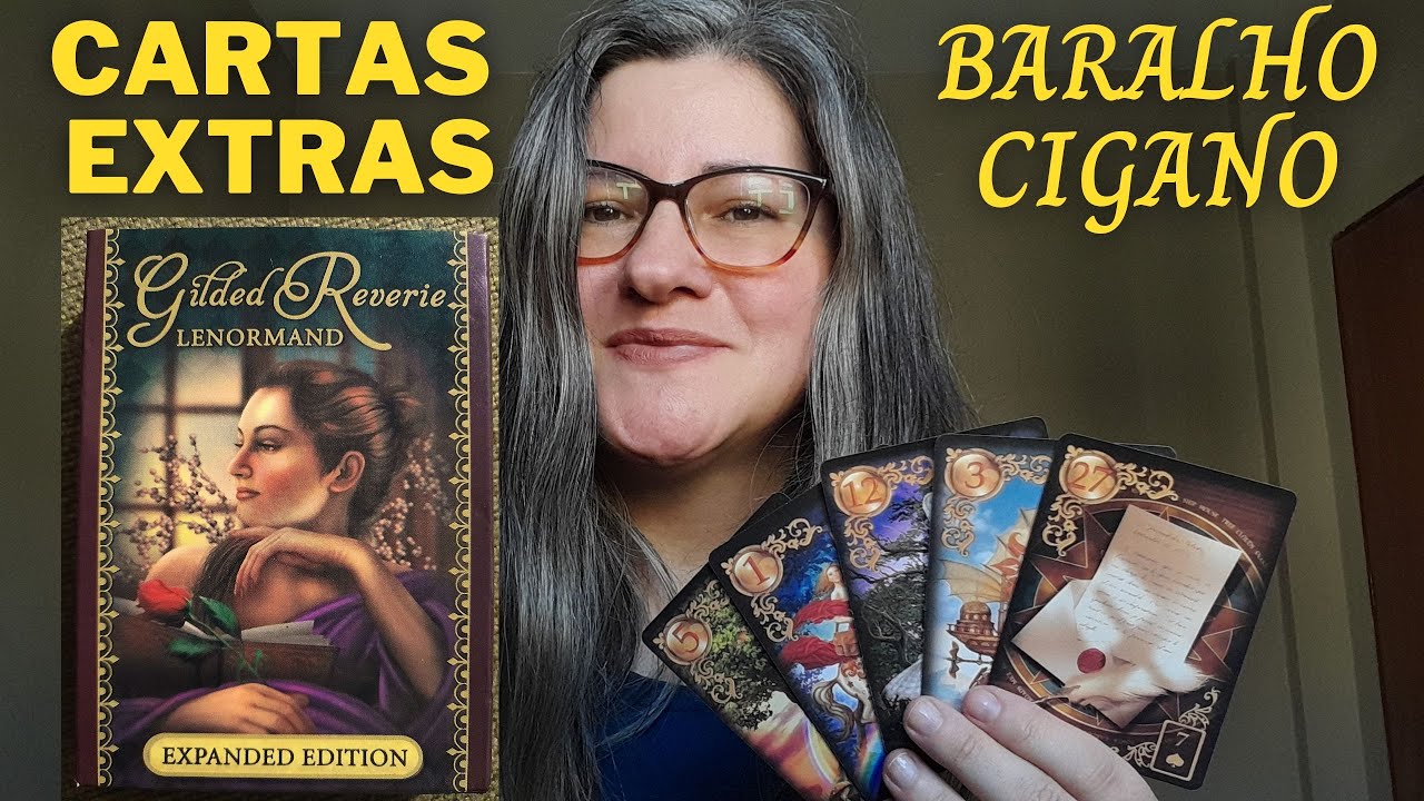 QUAIS SÃO AS CARTAS EXTRAS DO BARALHO CIGANO GILDED REVERIE