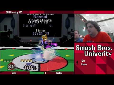 SBU Biweekly #22 - 42nd vs Vortex - Melee Singles LF