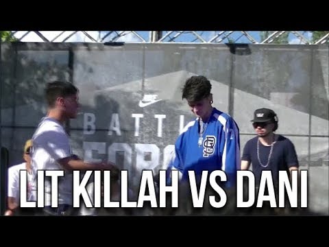 LIT KILLAH vs DANI - (BATALLON) / Battle Force Nike