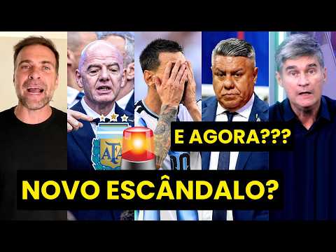 “ISSO É UMA BOMBA! O FBI TÁ INVESTIGANDO a FEDERAÇÃO ARGENTINA por…” POLÊMICA NA COPA!