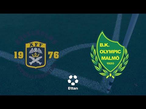 Höjdpunkter // Ängelholms FF - BK Olympic // Ettan Södra 2022