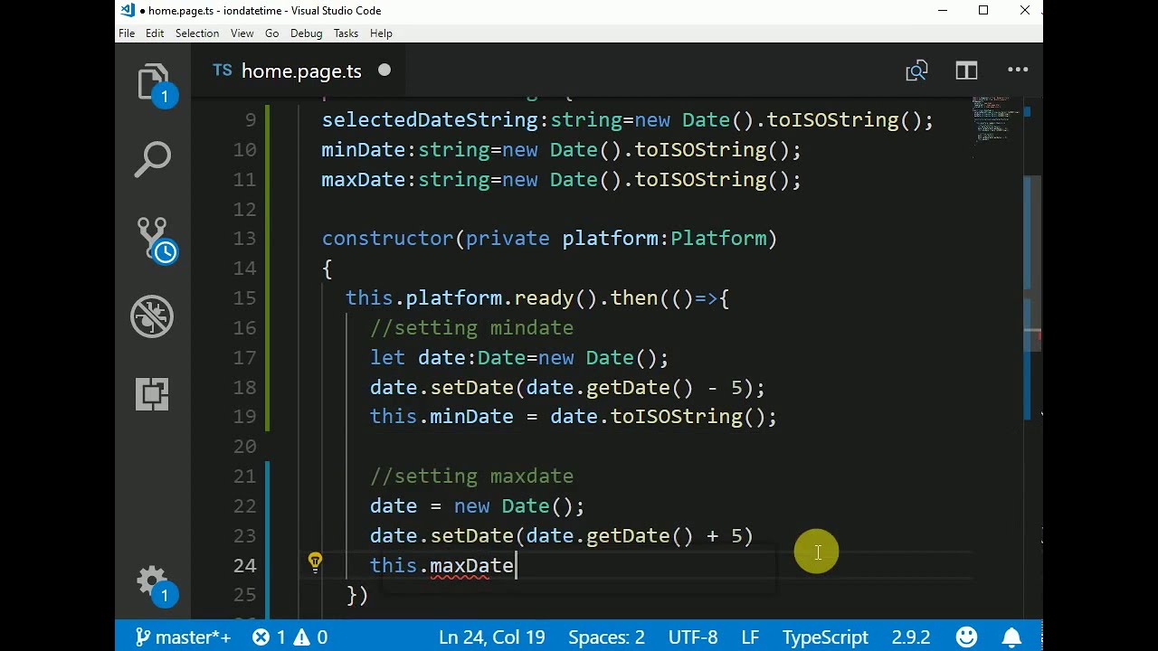 ion-datetime in ionic 4