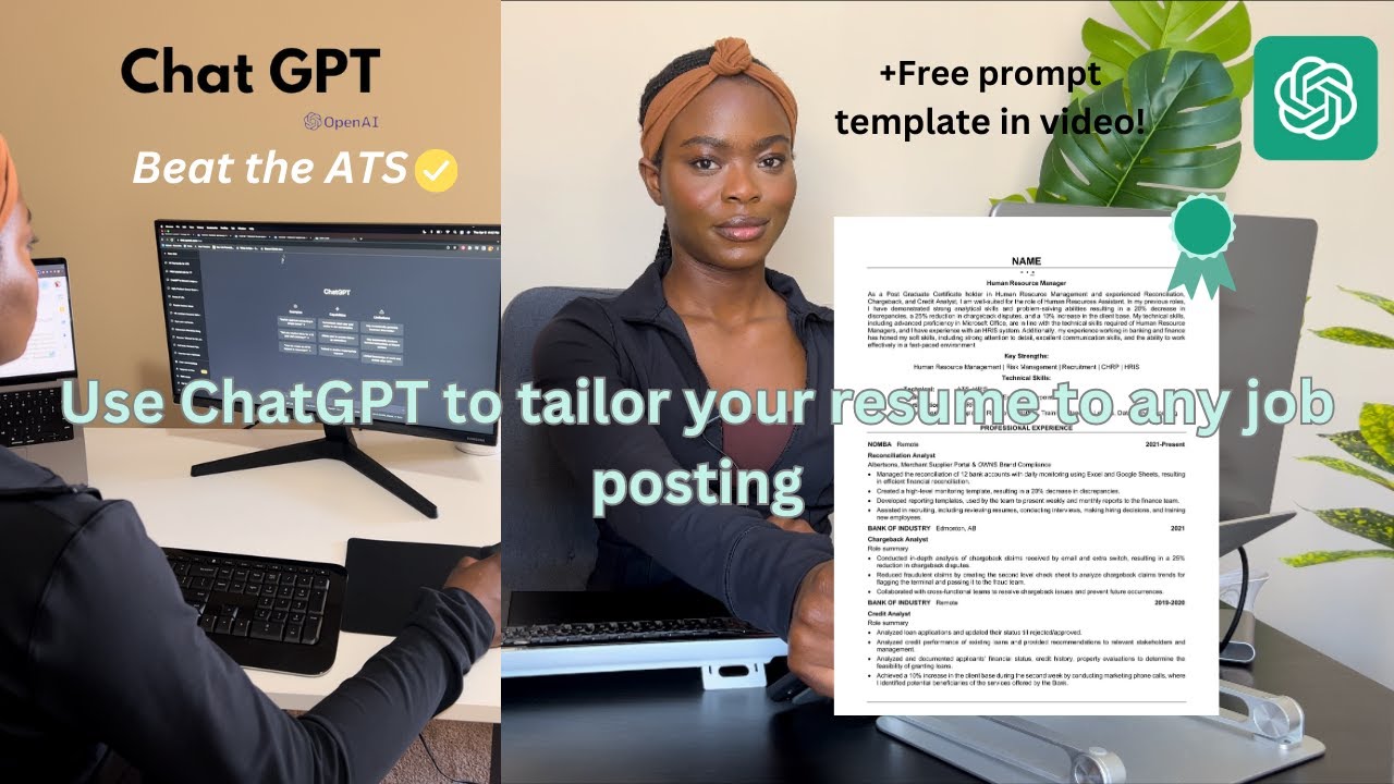 How to Use #chatgpt to Match Your Resume To Any Job Description