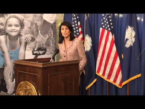 Gov. Nikki Haley talks about the SC House delaying a decision on roads plan until April
