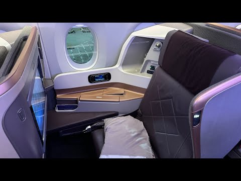 YouTube thumbnail for Singapore Airlines Airbus A350-900