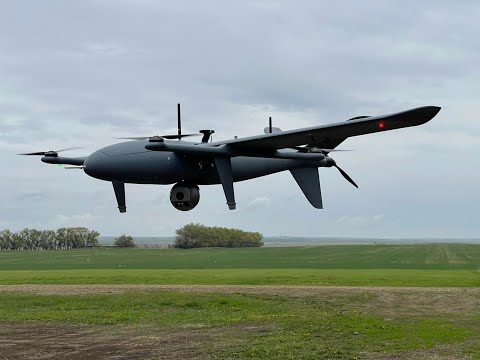 Sky Fury VTOL drone flight test in Canada