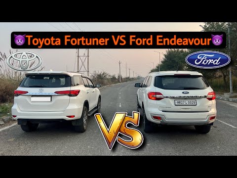 Toyota Fortuner VS Ford Endeavour Drag Race🔥| Ye Umeed nahi thi😎   #fortuner #endeavour #dragrace