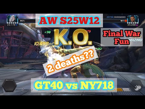 Worst Ghosting Ever ! | Alliance War S25W12 | GT40 vs NY718