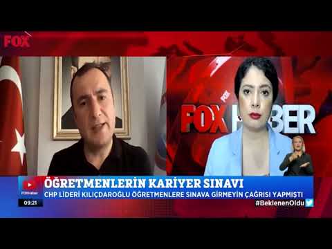 Genel Başkanımız Kadem Özbay, MEB Mahmut Özerin açıklamalarını Fox Tv`ye değerlendirdi | EĞİTİM İŞ