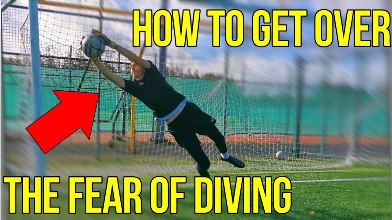 How To Get Over The Fear Of Diving For Goalkeepers - Goalkeeper Tips and Drills - Dive Tutorial