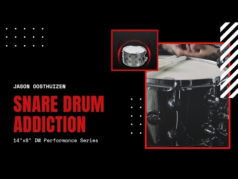 Jason's Snare Drum Addiction - Prt 35 - DW Performance Series - 14''x 8'' Steel Snare Drum