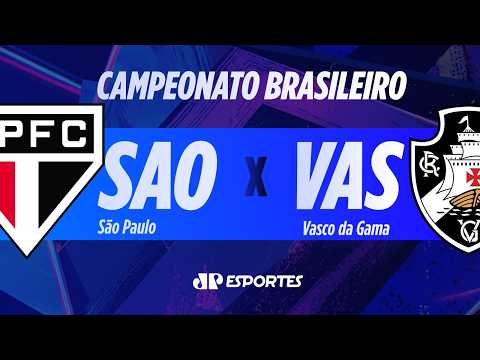 SÃO PAULO x VASCO DA GAMA AO VIVO! | BRASILEIRÃO | 17/10/2026