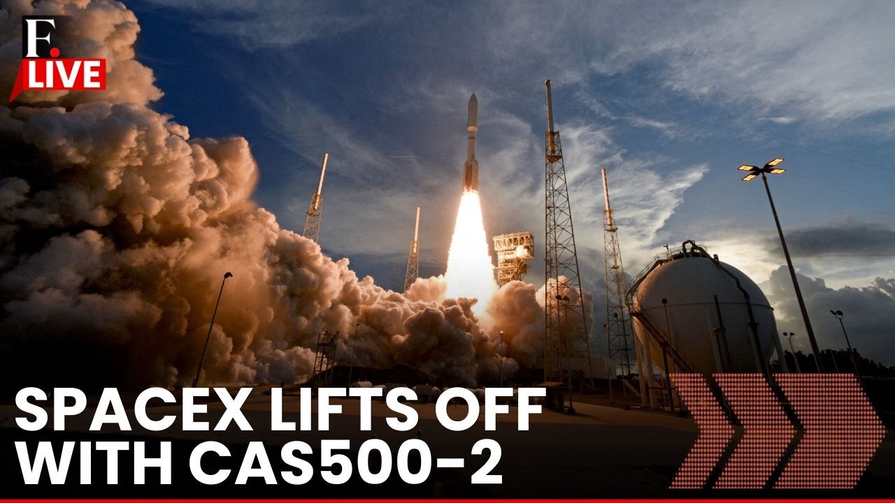 SPACEX LAUNCH LIVE: SpaceX's Falcon 9 Rocket Launches 45 Satellites With CAS500-2