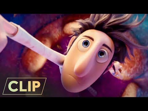 Cloudy with a Chance of Meatballs (2009) | Flint Uses the Kill Code on the FLDSMDFR | Bill Hader