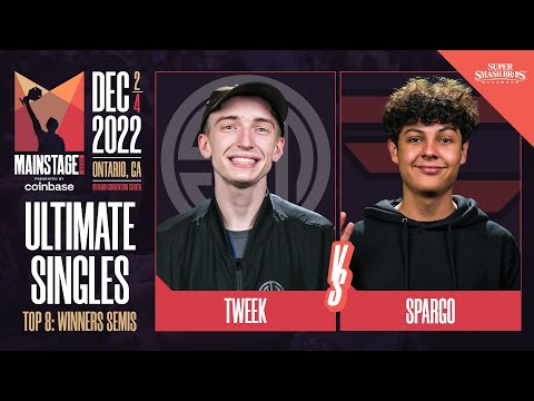 Tweek (Diddy Kong) vs Sparg0 (Cloud) - Ultimate Top 8 Winners Semi-Final  - Mainstage 2022
