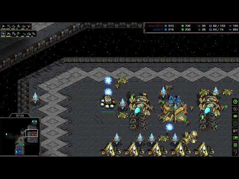 SUPERPRO vs GOLDSCV - Game 2 - PVP - SCW - Starcraft Casty Cast - Fastest Map Ever - GG