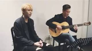 Victon Seungsik cover song Being there by Apink Eunji